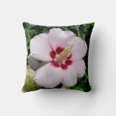 Coussin de jeté à l'Hibiscus (Verso)