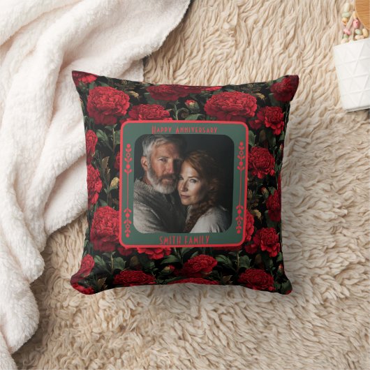 Coussin de jeté commémoratif 30 ans tendance (Couverture)