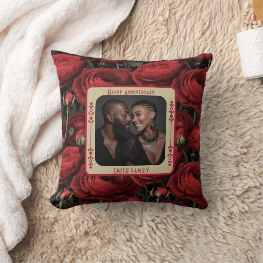 Coussin de jeté Cute Keepsake 1er anniversaire  (Couverture)