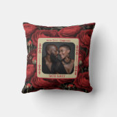 Coussin de jeté Cute Keepsake 1er anniversaire  (Verso)