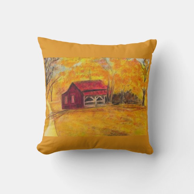 Coussin de jeté The Old Homeplace (Recto)