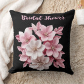 Coussin de jetée de douche de mariée florale – Mar (Couverture)