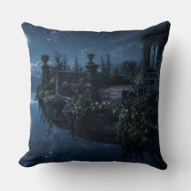 Coussin de jetée de terrasse flottante au clair de