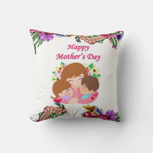 Coussin de jetée pour la fête des mères