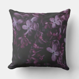 Coussin de jetée Rêverie Lilas de Minuit