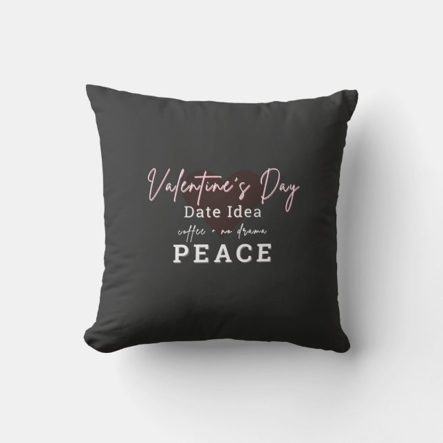 Coussin de jetée Saint-Valentin (Recto)