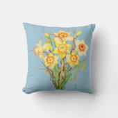 Coussin de jonquilles d'aquarelle (Recto)
