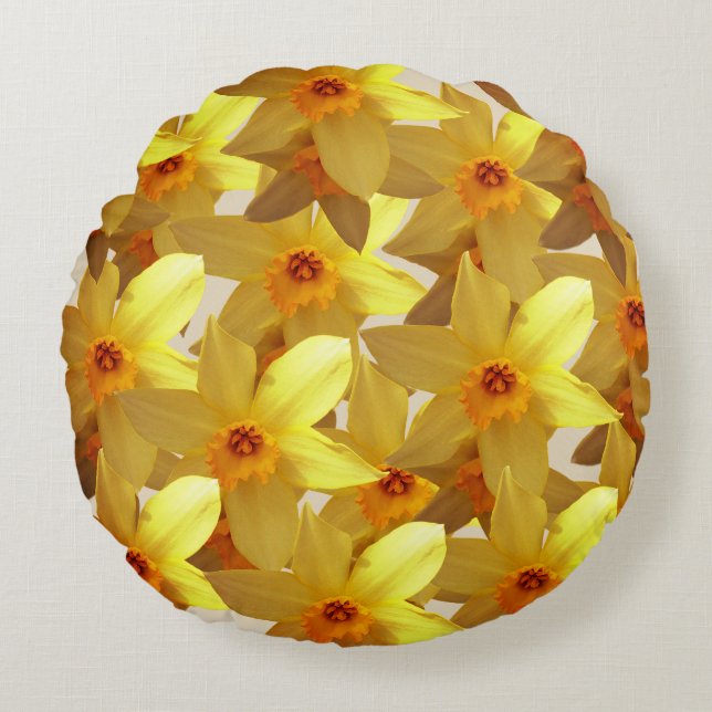 Coussin de jonquilles en fleurs (Devant)