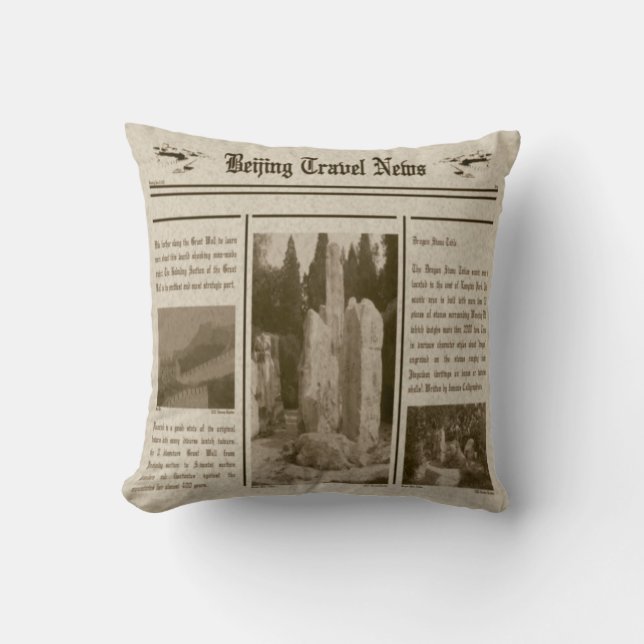 Coussin de journal (Recto)