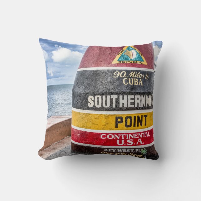Coussin de Key West la Floride (Recto)