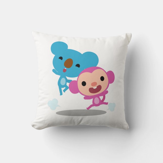 Coussin de Koby et de Momo (Recto)