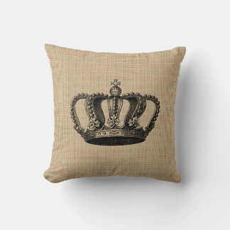 Coussin de la Couronne vintage