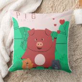 Coussin de la famille de porcs (Couverture)