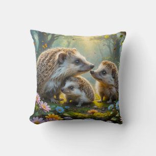 Coussin de la famille Hedgehog