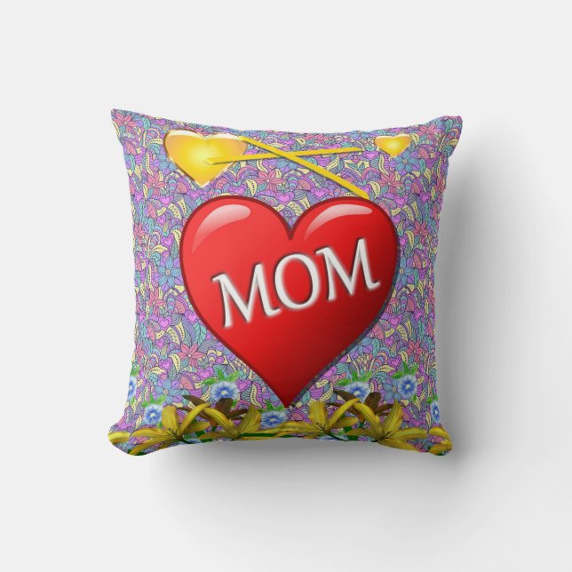 Coussin de la Fête des Mères (Recto)
