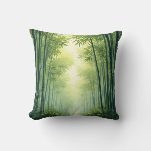 coussin de la forêt de bambou
