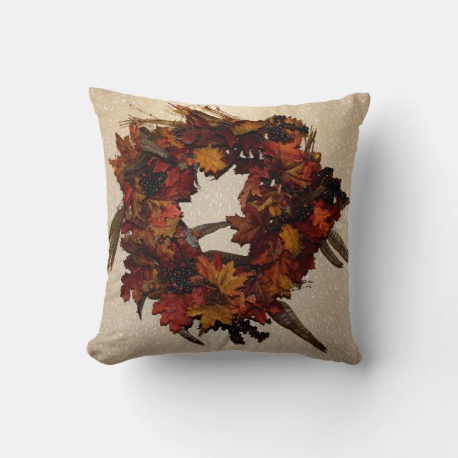 Coussin de la journée de Thanksgiving (Recto)