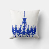 Coussin de la marque Royal Blue Chandelier (Verso)