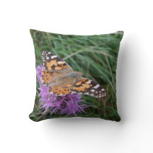 Coussin de la nature papillon