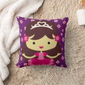 Coussin de la petite princesse Dark Haired (Couverture)