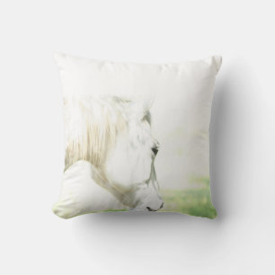 Coussin de la photo de cheval