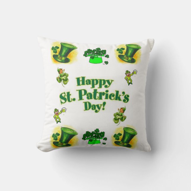 Coussin de la Saint Patrick (Recto)