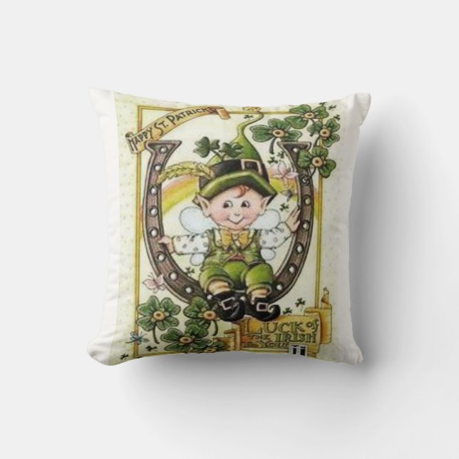 Coussin de la Saint-Patrick (Recto)
