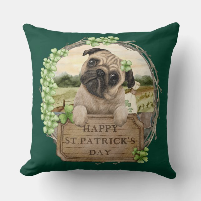 Coussin de la Saint-Patrick (Recto)