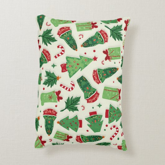 Coussin de la saison de Noël (Dos(Vertical))