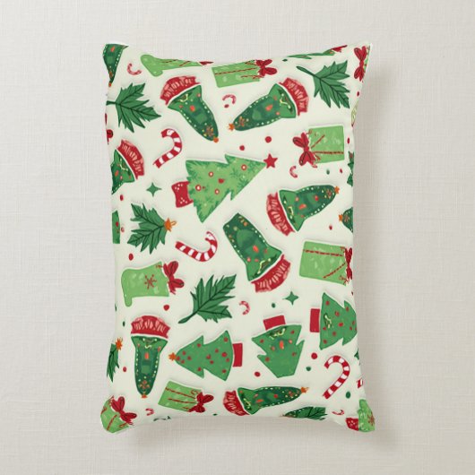 Coussin de la saison de Noël (Devant(Vertical))