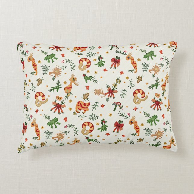 Coussin de la saison de Noël (Devant)