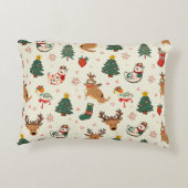 Coussin de la saison de Noël (Dos)