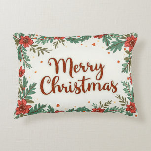 Coussin de la saison de Noël