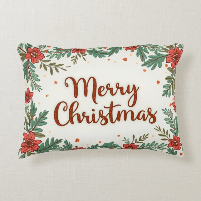 Coussin de la saison de Noël (Devant)