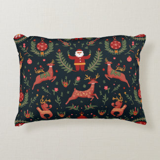 coussin de la saison de noël