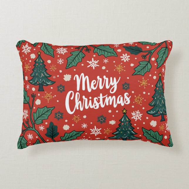 Coussin de la saison de Noël (Devant)