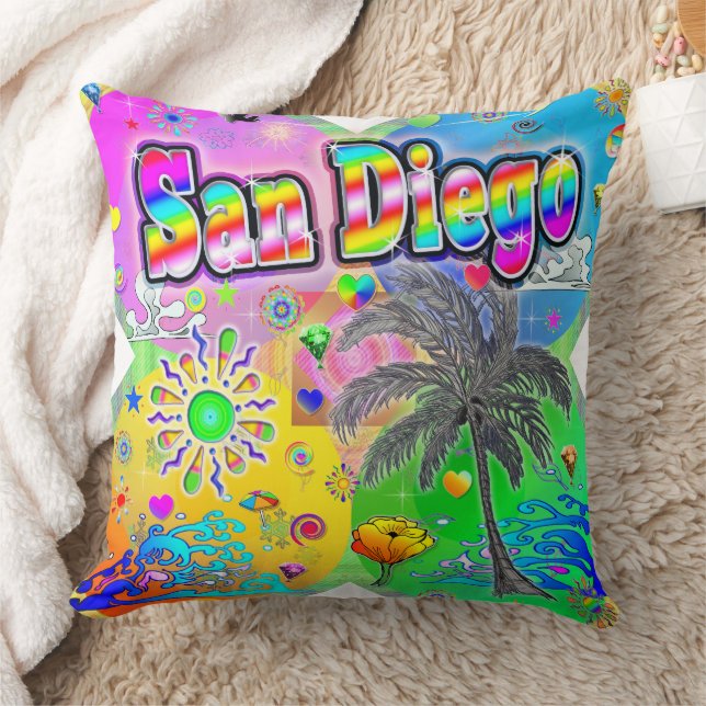 Coussin de la saison San Diego Quadro (Couverture)