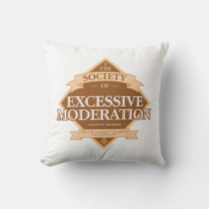 Coussin de la Société de Modération Excessive
