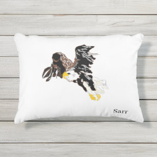 Coussin de l'accent : Aigle chauve