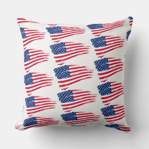 Coussin de l'accent du drapeau patriotique américa