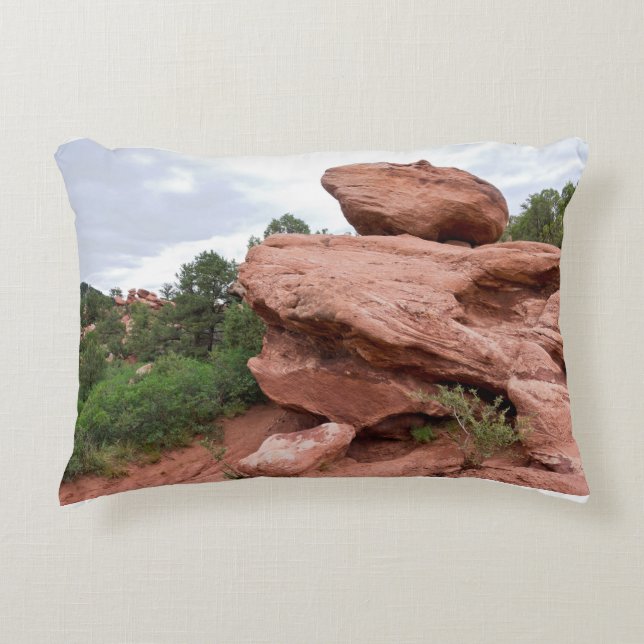 Coussin de l'accent du jardin des dieux (Devant)