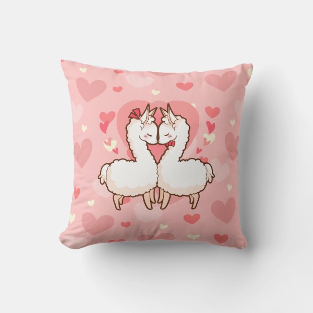 Coussin de lama d'amour (Recto)