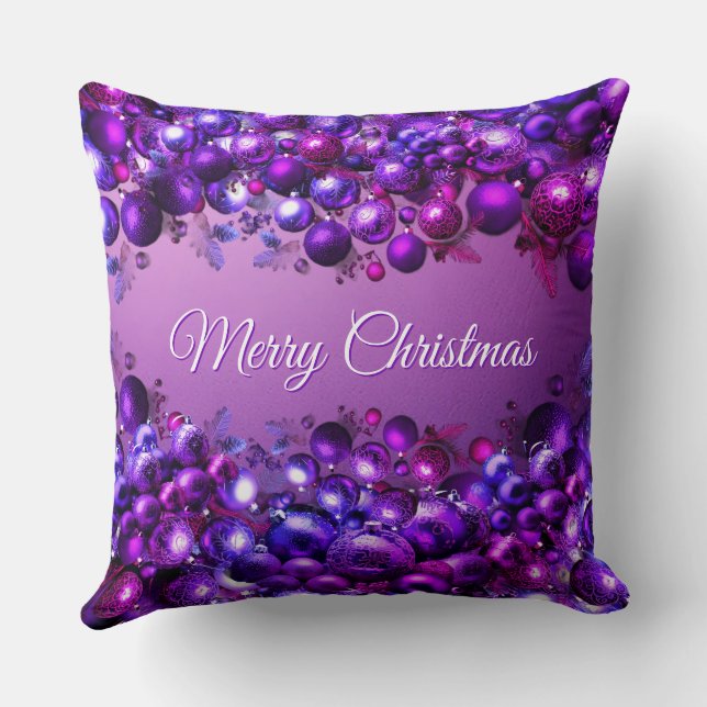 Coussin de Lancement d'Arbre de Noël C'est la Sais (Verso)
