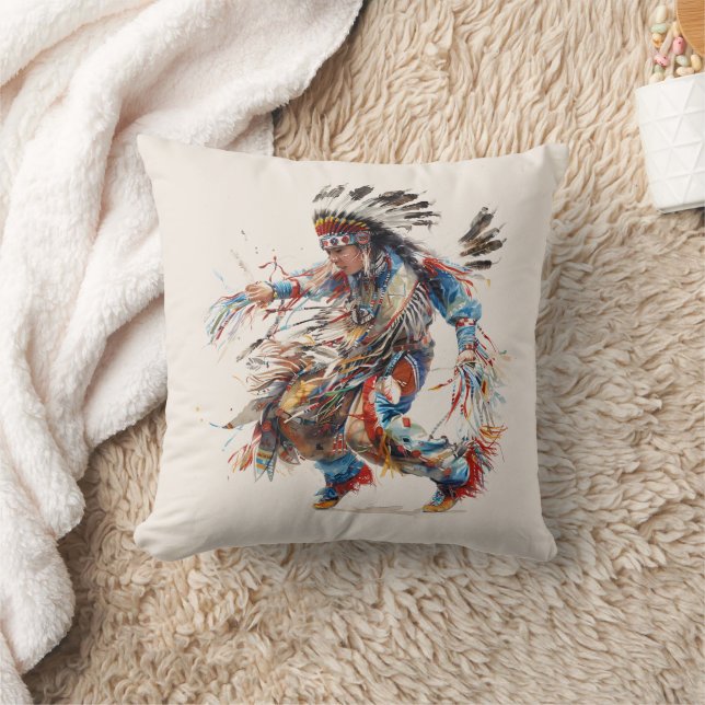 Coussin de lancer amérindien (Couverture)