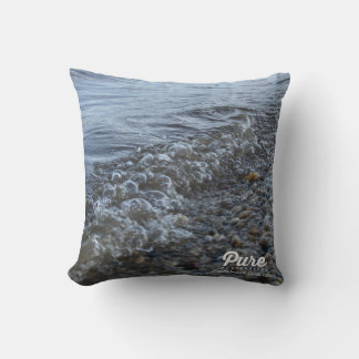 Coussin de lancer avec des vagues