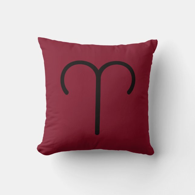 Coussin de lancer Bélier (Recto)