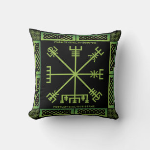 Coussin de lancer Celtic Vegvisir (carré)