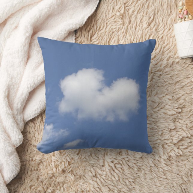 Coussin de lancer Cœur de Nuage (Couverture)