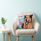 Coussin de lancer d'amour (Chaise)