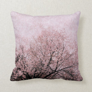 coussin de lancer de branches de fleur de pêche